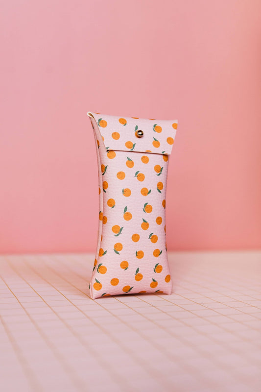 Naranjas Pink silmälasikotelo, appelsiini - Lempi Lifestyle