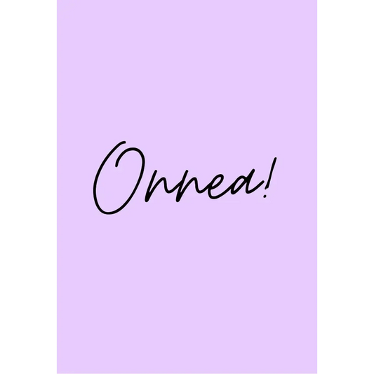 Onnea! - Postikortti - Lempi Lifestyle