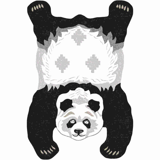 Panda - matto – suloinen ja leikkisä lastenhuoneen matto - Lempi Lifestyle