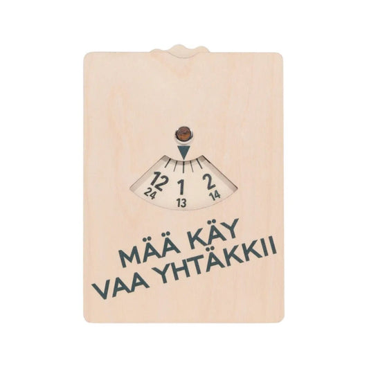 Parkkikiekko vaneria - mää käy vaa yhtäkkii - Lempi Lifestyle