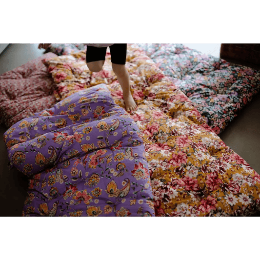 Patja - Mustard Flower 70 x 180 Cm - Lempi Lifestyle
