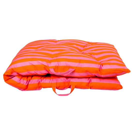 Patja - Orange Pink Stripe 70 x 180 - Lempi Lifestyle