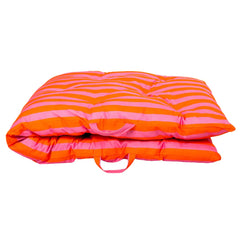 Patja - Orange Pink Stripe 70 x 180 - istuintyyny, kiva,