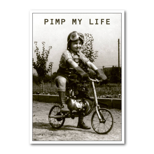 Pimp My Life - postikortti - Lempi Lifestyle