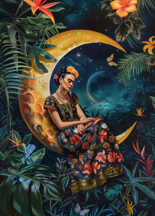 Postikortti Frida Kahlo kuu - Lempi Lifestyle