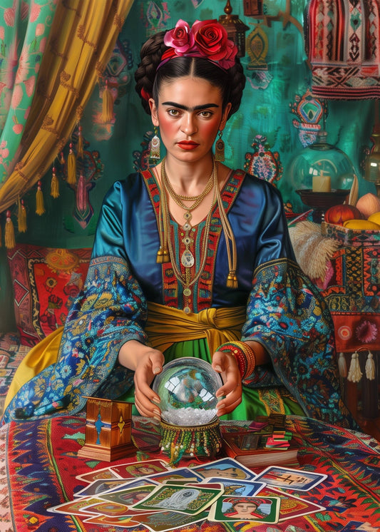 Postikortti Frida Kahlo tulevaisuus - Lempi Lifestyle