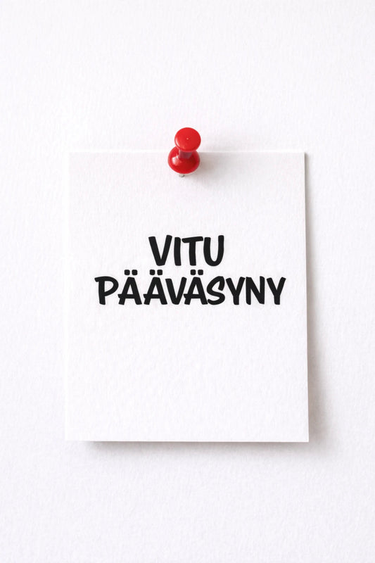 Postikortti - Vitu pääväsyny - Lempi Lifestyle