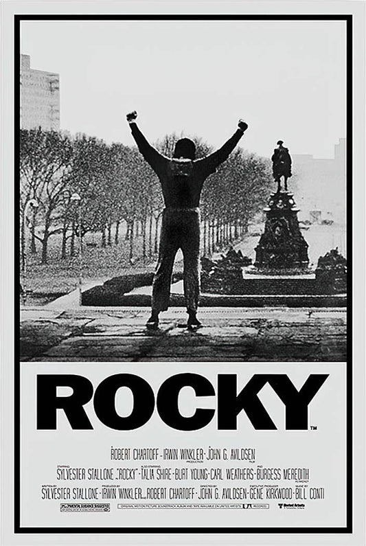 Rocky - juliste 91,5 x 61 cm – Ikoninen motivaatiokuva - Lempi Lifestyle