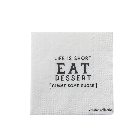 Servetti, life is short eat dessert - Lempi Lifestyle