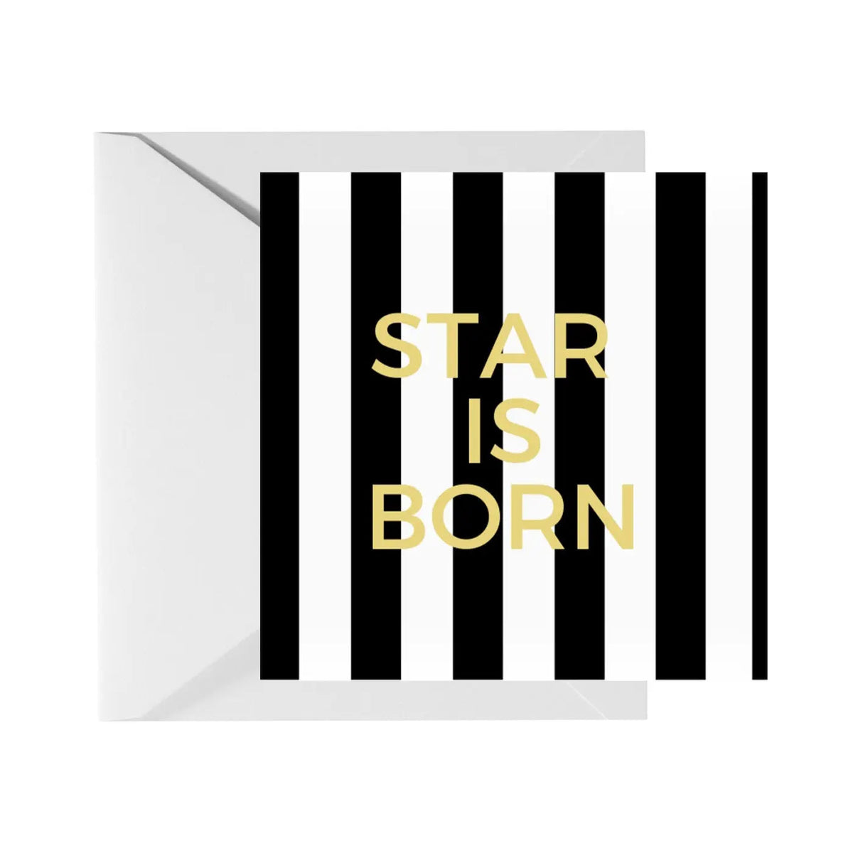 Star Is Born -avattava Postikortti Kirjekuorella - kiva,