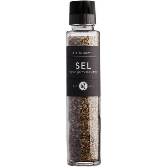 Suola maustemylly - basilika, parmesan, basilika (200 g) - Lempi Lifestyle