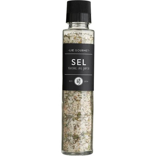 Suola maustemylly - basilika, valkosipuli ja persilija(250 g) - Lempi Lifestyle