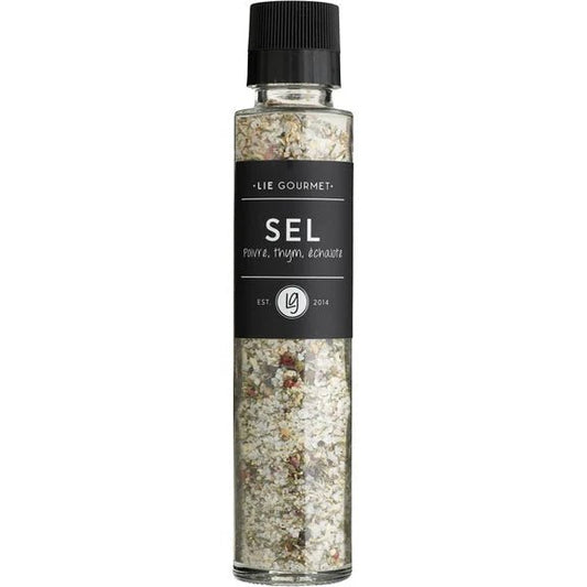 Suola maustemylly - pippuri, timjami, salottisipuli (190 g) - Lempi Lifestyle