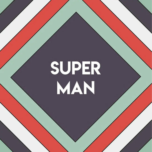 Superman - Kortti - Lempi Lifestyle