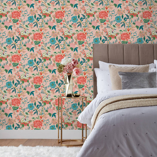 Tapetti Azalea pinkki - Lempi Lifestyle