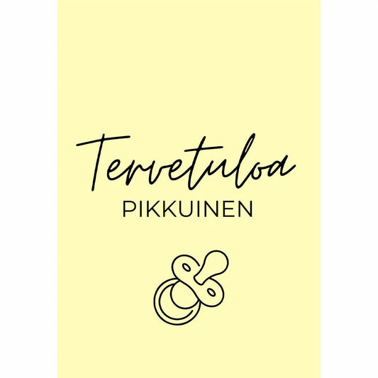 Tervetuloa Pikkuinen - Kortti - Lempi Lifestyle