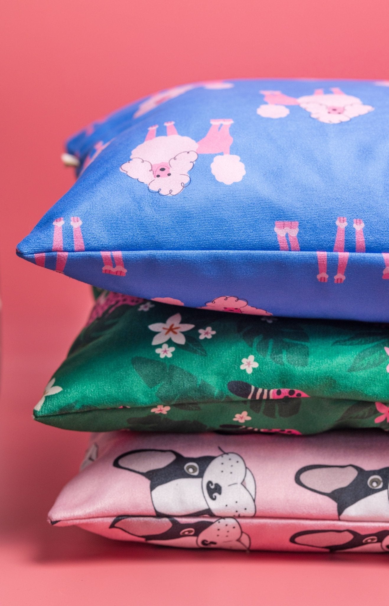 Tyynyliina puudeli, pantteri ja bulldog - Lempi Lifestyle