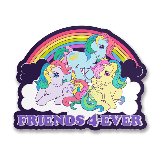 Vinyylitarra - Friends 4Ever Sticker - Lempi Lifestyle