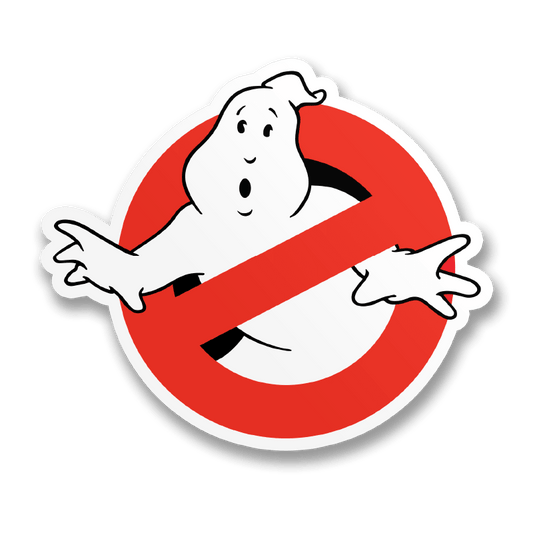 Vinyylitarra - Ghostbusters Logotype Sticker - Lempi Lifestyle
