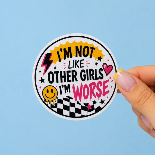 Vinyylitarra - I'm not like other girls, I'm worse - Lempi Lifestyle