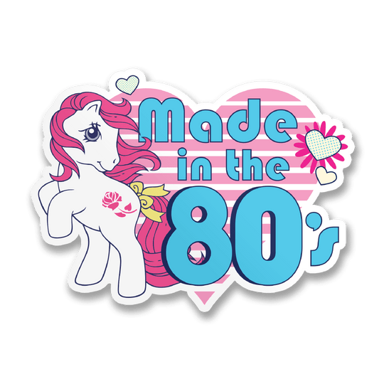 Vinyylitarra - Made In The 80's Sticker - Lempi Lifestyle