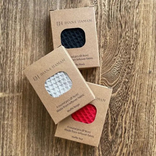 Waffle Make Up Pads - Lempi Lifestyle