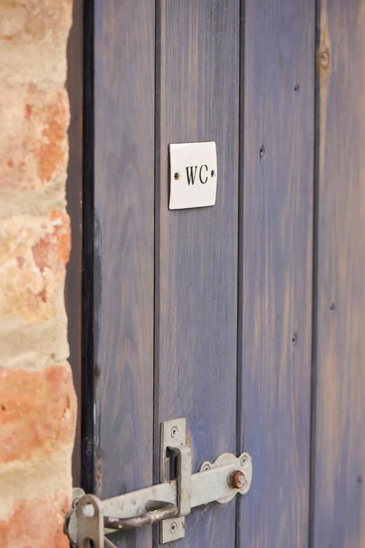 WC kyltti – metallinen ovikyltti kylpyhuoneeseen - Lempi Lifestyle
