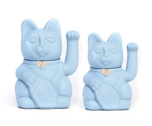 Lucky cat - cat light blue