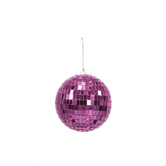 Disco ball pink 10 cm