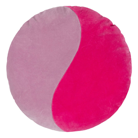 Round pillow, pink