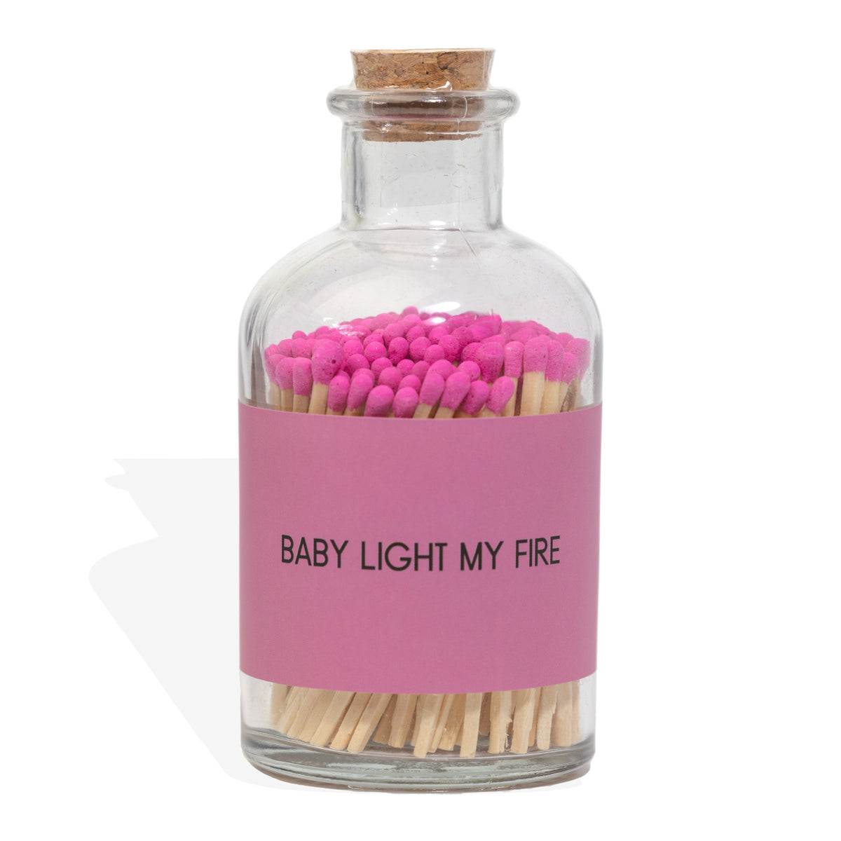 Matches in a glass bottle - BABY LIGHT MY FIRE