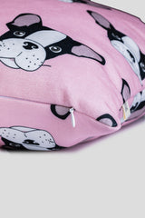 Pillowcase poodle, panther and bulldog