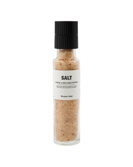 Nicolas Vahé Maustemylly Salt, Garlic & Red Chilli Pepper (325 g) – Potkua ja makua kokkaukseen