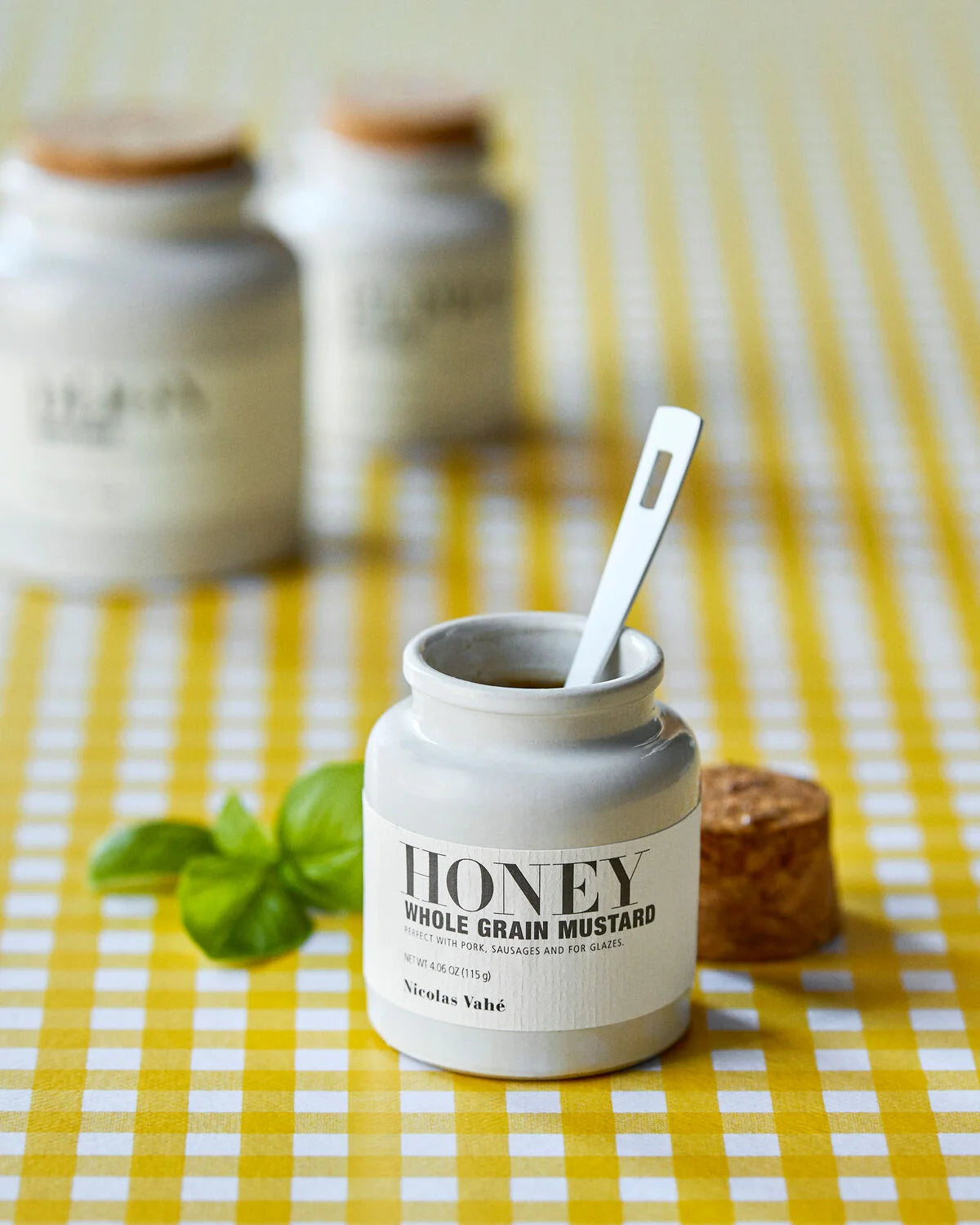 Nicolas Vahé Sinappi Mustard, Honey & Whole Grain (115 g) – Makeaa ja rouheaa luksusta lautaselle