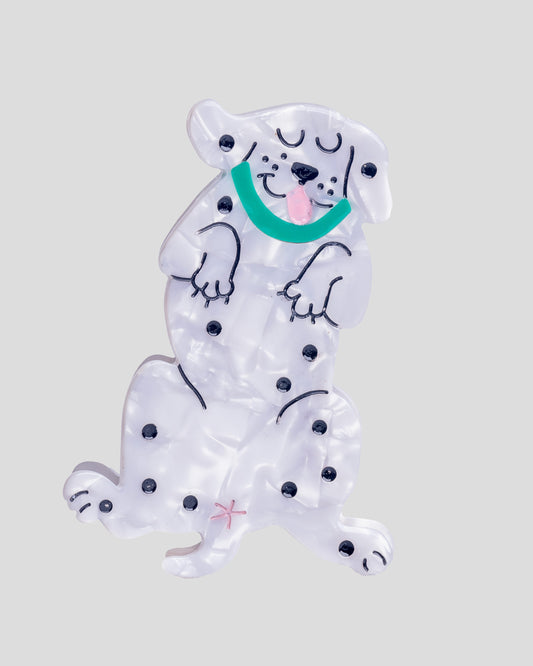 Hair clip - Dalmatian dog