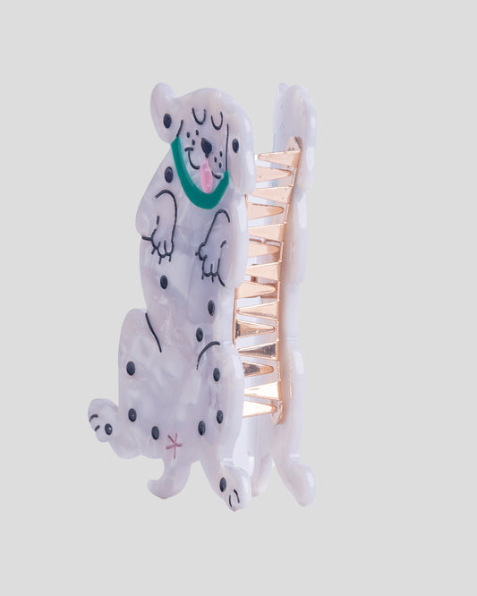 Hair clip - Dalmatian dog