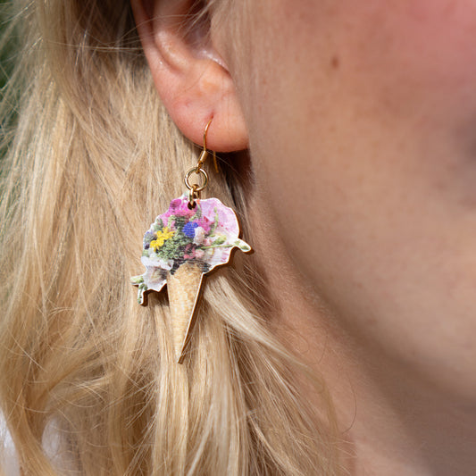 FLOWER EARRINGS