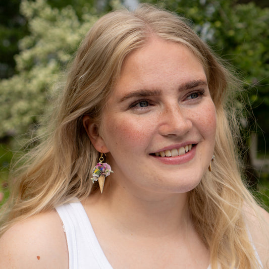 FLOWER EARRINGS