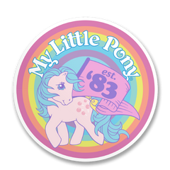 Vinyylitarra - My Little Pony Est '83 Sticker