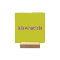 Keraamiset koristelaatat - it is what it is