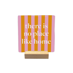 Keraamiset koristelaatat - there is no place like home