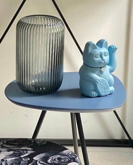 Lucky cat - cat light blue