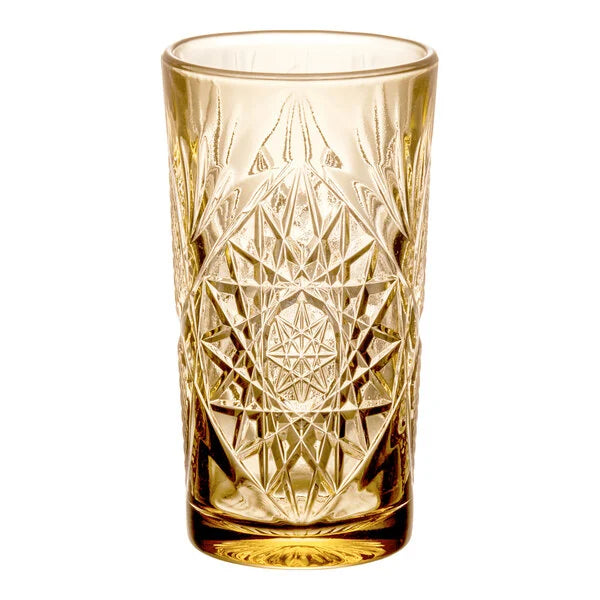 Hobstar Juomalasi korkea - Okrankeltainen 47 cl