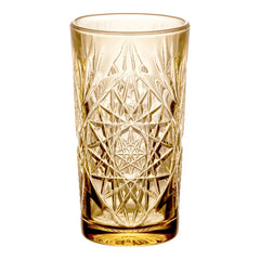 Hobstar Juomalasi korkea - Okrankeltainen 47 cl