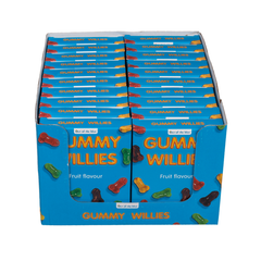 Willies hedelmäkarkit 100 g rasiassa