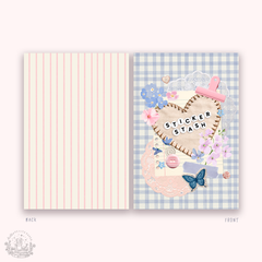 Uudelleenkäytettävä tarrakirja 12 x 18 cm –Sticker stash