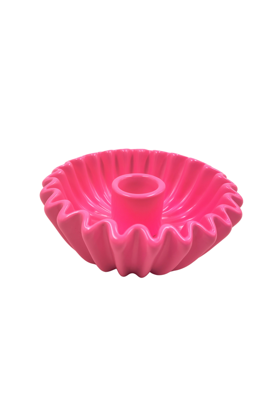 Candle holder pink