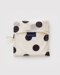 Baggu big - Valkoinen Polka dot pallokuosi