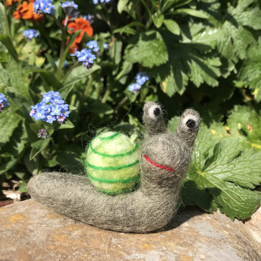 Felted snail