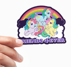 Vinyylitarra - Friends 4Ever Sticker